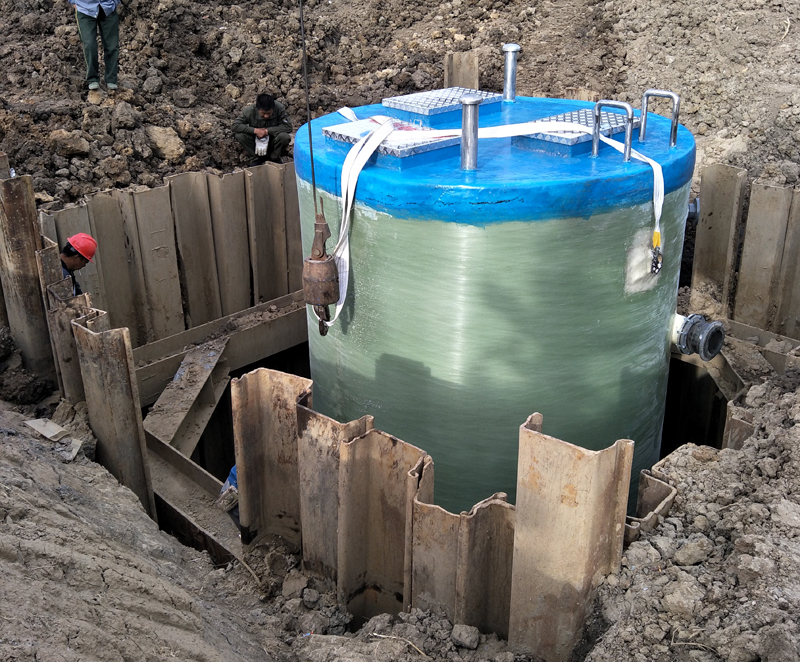 工地应急一体化预制排水泵站(图2)